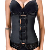 Corset Zipper Under Bust Waist Trainer