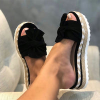 Women Summer Bow-Knot Platform Sandals