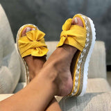 Women Summer Bow-Knot Platform Sandals