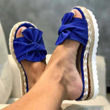 Women Summer Bow-Knot Platform Sandals